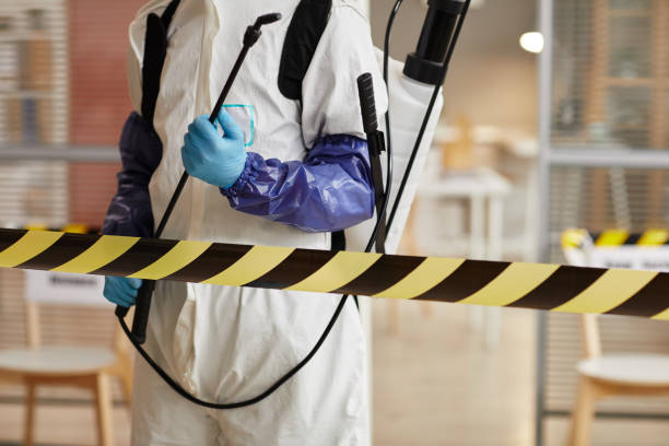 Professional Biohazard technician working in Marion, NC